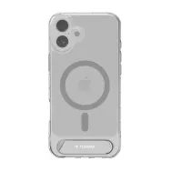 Carcasă Torras Pstand Series pentru iPhone 16 (transparentă)