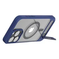 Carcasă Torras Pstand Series pentru iPhone 16 Pro (albastru)