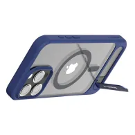Carcasă Torras Pstand Series pentru iPhone 16 Pro (albastru)