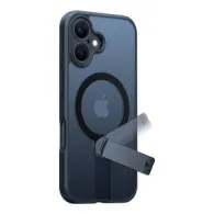 Carcasă Torras Pstand Spin pentru iPhone 16 (negru)