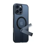 Carcasă Torras Pstand Spin pentru iPhone 16 ProMax (negru)