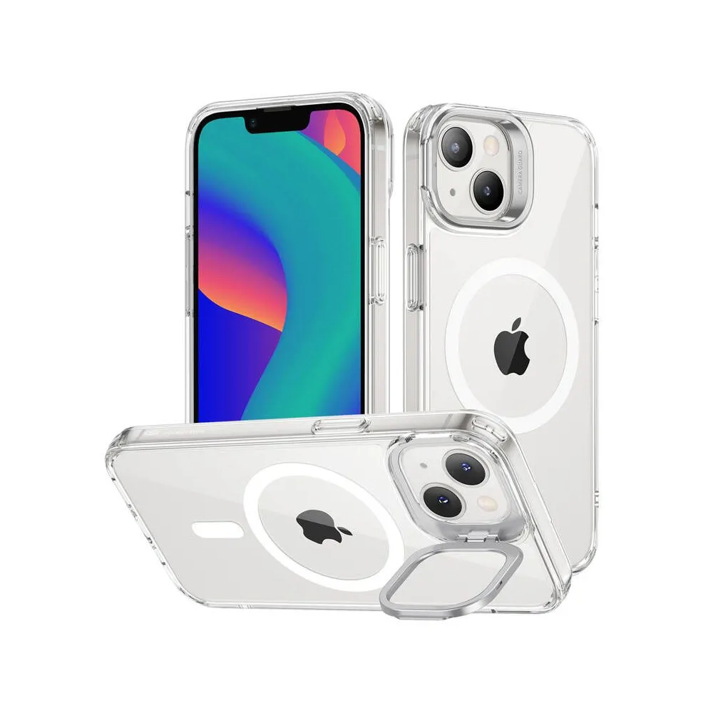 ESR Classic Kickstand Case with HaloLock for iPhone 14 Plus (transparent)