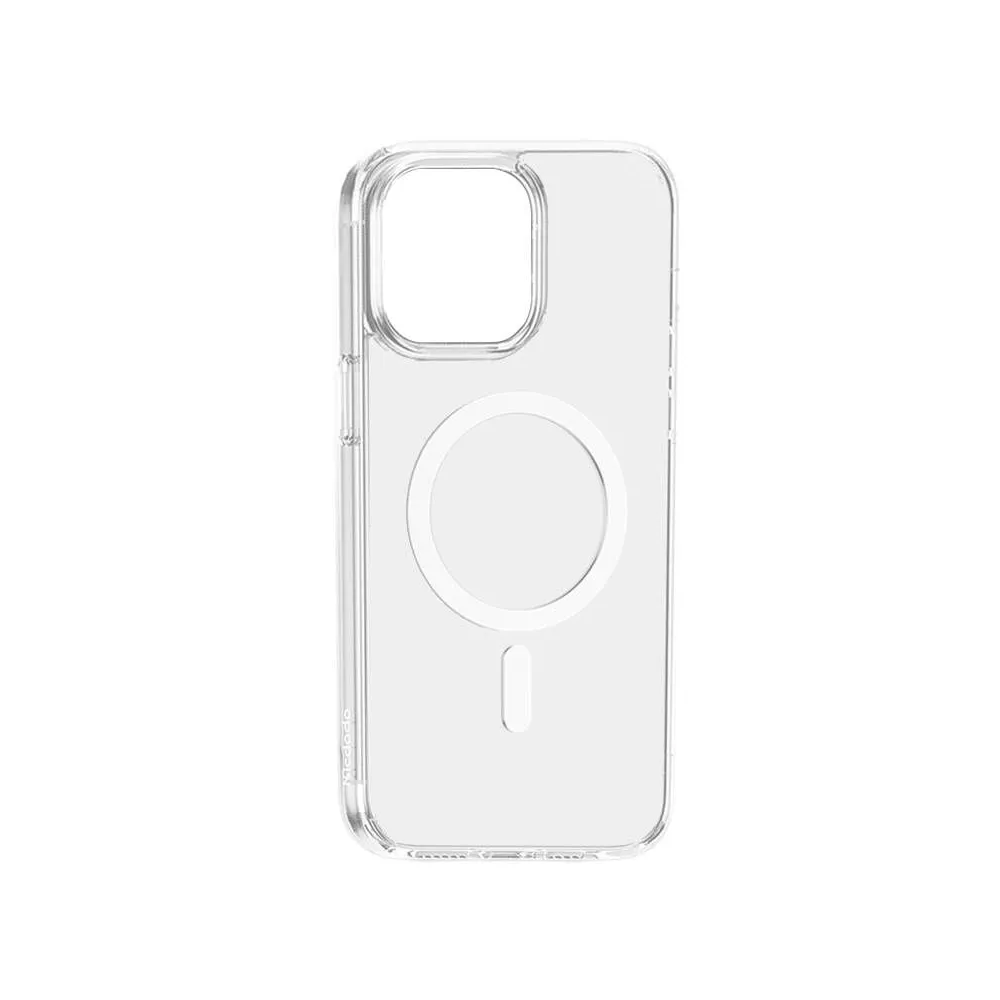 Husă magnetică McDodo pentru iPhone 15 Plus (transparentă)