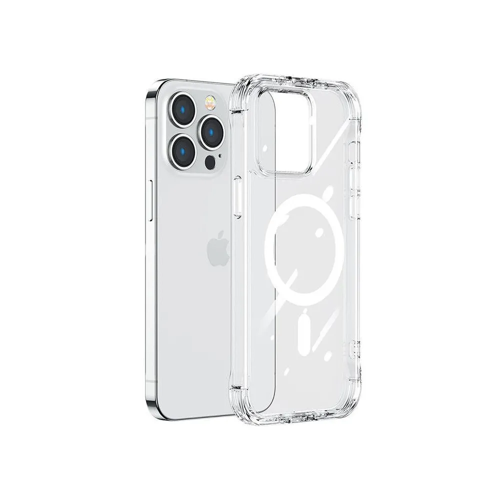 Husă magnetică transparentă JR-14H6 pentru iPhone 14 Pro