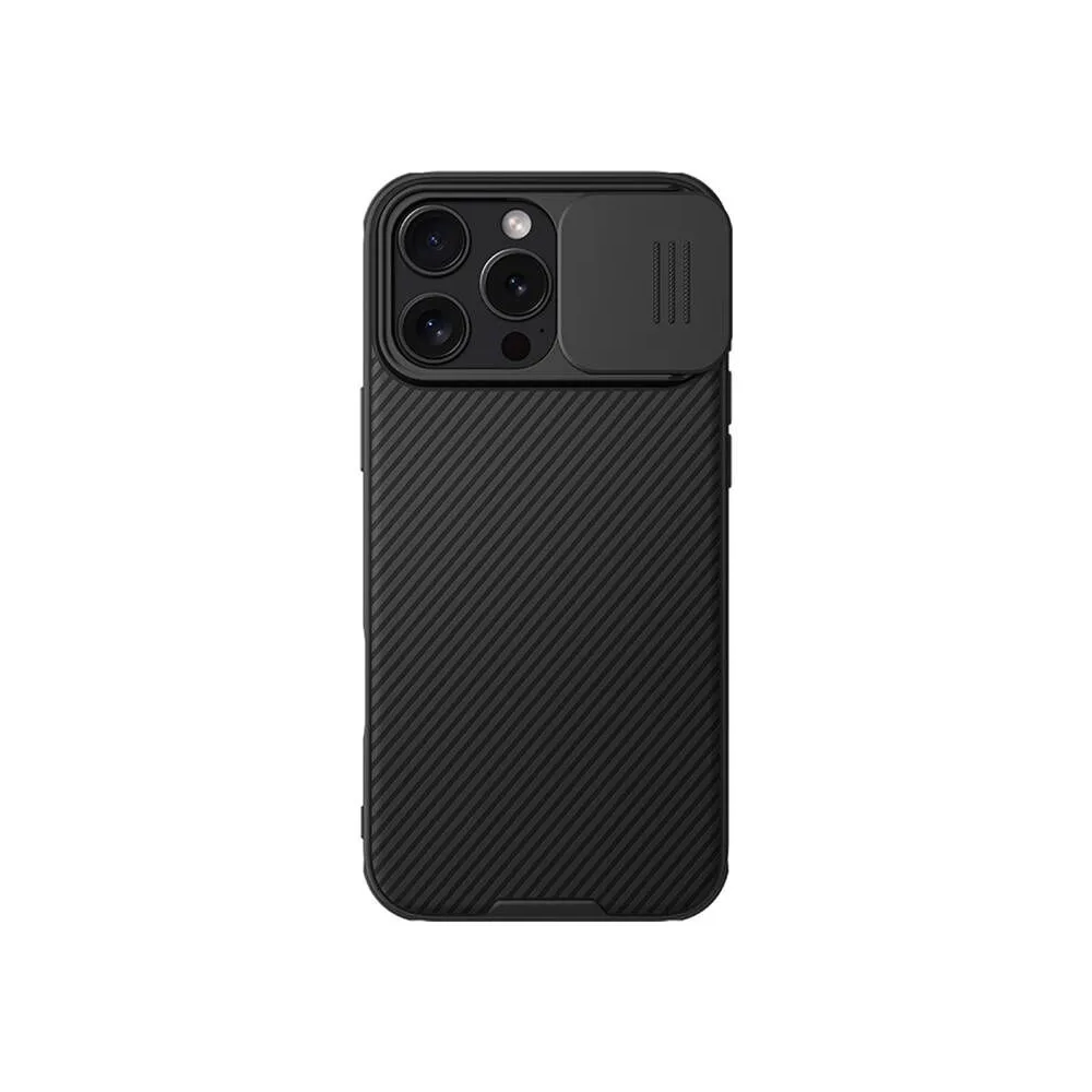 Nillkin CamShield Pro Husă iPhone 16 Plus (negru)