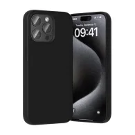 Vention KUFB0-30 Carcasă din silicon pentru iPhone 15 Pro (negru)
