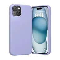 Vention KUFV0-20 Husă din silicon pentru iPhone 15 Plus (violet)