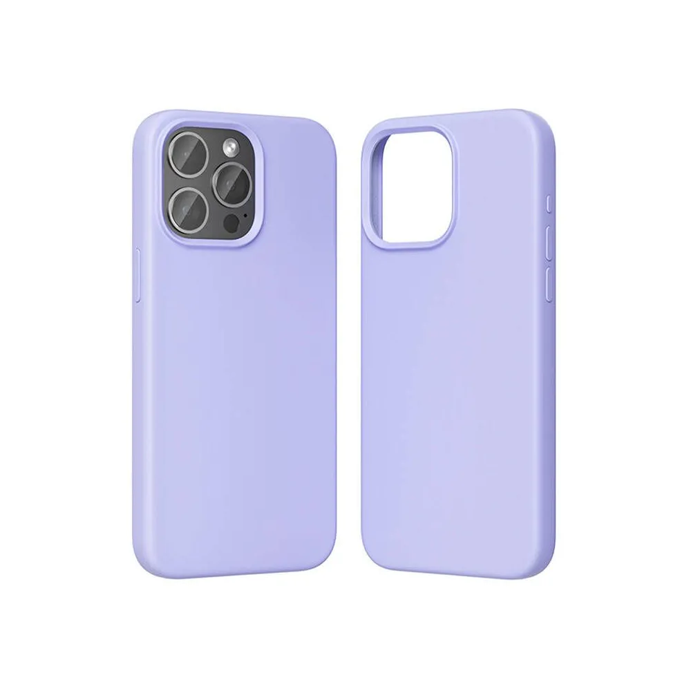 Vention KUFV0-30 Husă din silicon pentru iPhone 15 Pro (violet)