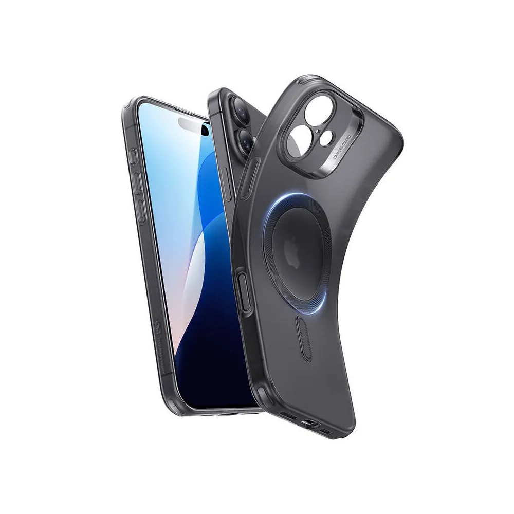 Zero Clear (HaloLock) ESR case for iPhone 16 Plus (black)
