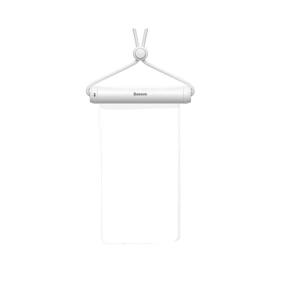 Baseus Cylinder husă impermeabilă universală pentru smartphone-uri (alb)