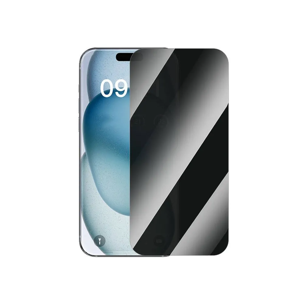 Baseus Sticlă de confidențialitate superioară pentru iPhone 15 Plus
