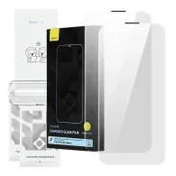 Folie sticlă securizată Baseus Corning pentru iPhone 14 Pro Max cu filtru de praf încorporat
