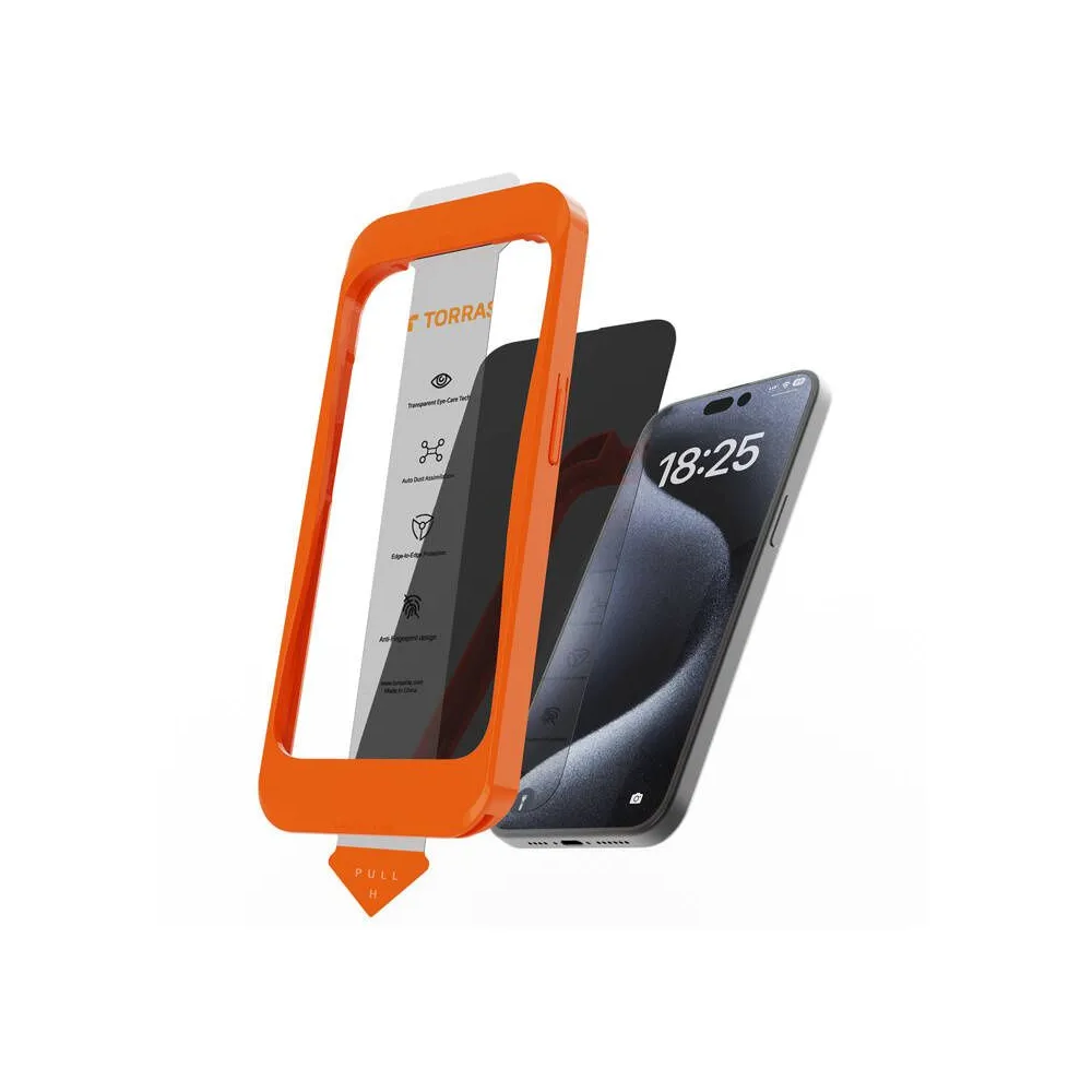 Instalați sticlă temperată Master pentru iPhone 16 Plus