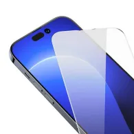 Sticlă temperată Baseus Crystal de 0,3 mm pentru iPhone 14 Pro (2 buc)