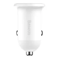 Baseus Grain Pro 2x USB 4.8A încărcător auto (alb)