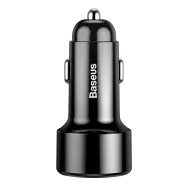 Baseus Magic 2x USB QC 3.0 45W încărcător auto (negru)
