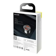 Baseus Magic 2x USB QC 3.0 45W încărcător auto (negru)