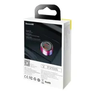 Baseus Magic Car Charger USB + USB-C QC 4.0 PD 45W (Red+Blue)