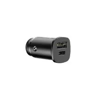 Baseus Square PPS QC4.0 / PD3.0 5A 30W încărcător auto (negru)