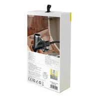 Baseus Y Type 2xUSB 3.4A 40W încărcător auto (negru)