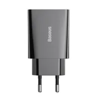 Baseus Speed Mini încărcător rapid, USB-C, PD, 3A, 20W (negru)