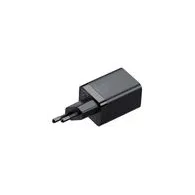 Baseus Super Si Pro Quick Charger USB + USB-C 30W încărcător de rețea (negru)