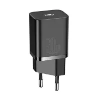 Baseus Super Si Quick Charger 1C 20W încărcător de rețea (negru)