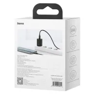 Baseus Super Si Quick Charger 1C 25W încărcător de rețea (negru)