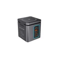 Blitzwolf BW-i113 GaN, USB-A, 3xUSB-C, încărcător de rețea 105W