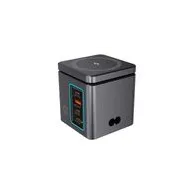 Blitzwolf BW-i113 GaN, USB-A, 3xUSB-C, încărcător de rețea 105W