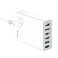 Blitzwolf BW-S15 6x încărcător USB, QC 3.0, 60W (alb)