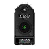 Ceas cu alarmă Blitzwolf BW-FW10 cu încărcător 2xUSB-A, 4xUSB-C, 240W