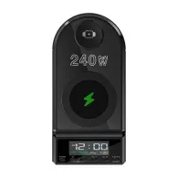 Ceas cu alarmă Blitzwolf BW-FW10 cu încărcător 2xUSB-A, 4xUSB-C, 240W