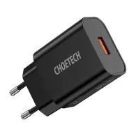 Choetech Q5003 18W USB-A încărcător de rețea (negru)