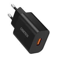 Choetech Q5003 18W USB-A încărcător de rețea (negru)