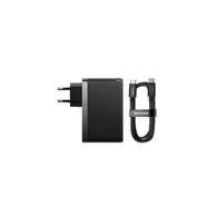 Încărcător Baseus GaN5 Pro 2xUSB-C + USB, 140W (negru)