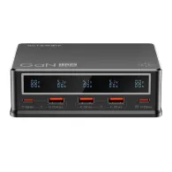 Încărcător de birou Blitzwolf BW-i9 110W PD 3xUSB-A, 2xUSB-C (negru)