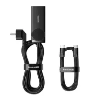 Încărcător de perete Baseus GAN3 Pro 2xUSB + 2xUSB-C + AC, 100W (Negru)