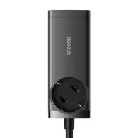 Încărcător de perete Baseus GAN3 Pro 2xUSB + 2xUSB-C + AC, 100W (Negru)