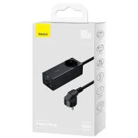 Încărcător de perete Baseus GAN3 Pro 2xUSB + 2xUSB-C + AC, 100W (Negru)