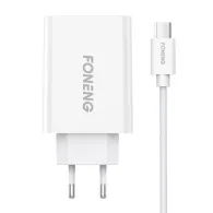 Încărcător de rețea Foneng EU43, 1x cablu USB + USB Micro