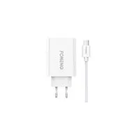 Încărcător de rețea Foneng EU43, 1x cablu USB + USB Micro