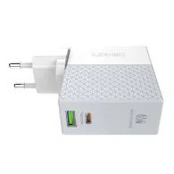 Încărcător de rețea LDNIO A2620C USB, USB-C 65W + cablu USB-C - USB-C