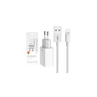 Încărcător dual USB Mcdodo CH-6720 (EU) Lightning 1m Set de călătorie (alb)
