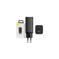 Încărcător rapid de călătorie Baseus GaN2 Lite USB+C 65W EU (negru)