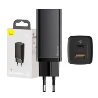 Încărcător rapid de călătorie Baseus GaN2 Lite USB+C 65W EU (negru)
