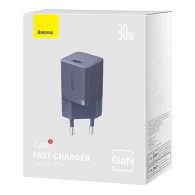 Mini încărcător de perete Baseus GaN5 30W (violet)