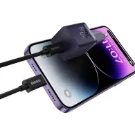 Mini încărcător de perete Baseus GaN5 30W (violet)