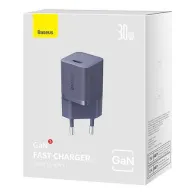 Mini încărcător de perete Baseus GaN5 30W (violet)