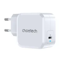 PD8007 USB-C PD45W încărcător de putere Choetech EU (alb)
